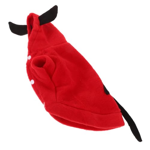 ROMISBABA Halloween Hundemantel mit Winterdesign Warm Leicht Schnell Trocknend Geeignet für Halloween Karneval Fotoshootings Haustierkostüm für Hunde und Katzen Komfortabel und Süß ROMISBABA Halloween Hundemantel mit Winterdesign Warm Leicht Schnell Trocknend Geeignet für Halloween Karneval Fotoshootings Haustierkostüm für Hunde und Katzen Komfortabel und Süß von ROMISBABA