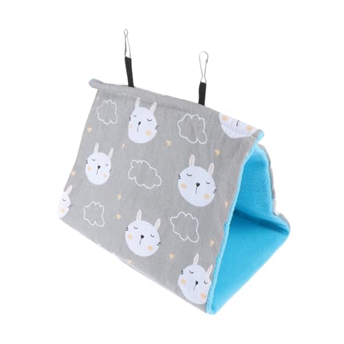 ROMISBABA Hamster Hängematte Warmes Dreiecksnest Kleintier Kuschelbett Hängendes Versteck für Hamster Ratten Vögel Chinchillas Käfigzubehör ROMISBABA Hamster Hängematte Warmes Dreiecksnest Kleintier Kuschelbett Hängendes Versteck für Hamster Ratten Vögel Chinchillas Käfigzubehör von ROMISBABA