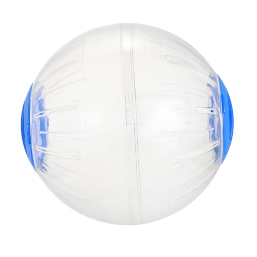 ROMISBABA Hamster Laufkugel Langlebig Stoßfest für Zwerghamster und Kleintiere Transparent Blauer Trainingsball für Nager Fitness und Bewegung im Käfig ROMISBABA Hamster Laufkugel Langlebig Stoßfest für Zwerghamster und Kleintiere Transparent Blauer Trainingsball für Nager Fitness und Bewegung im Käfig von ROMISBABA