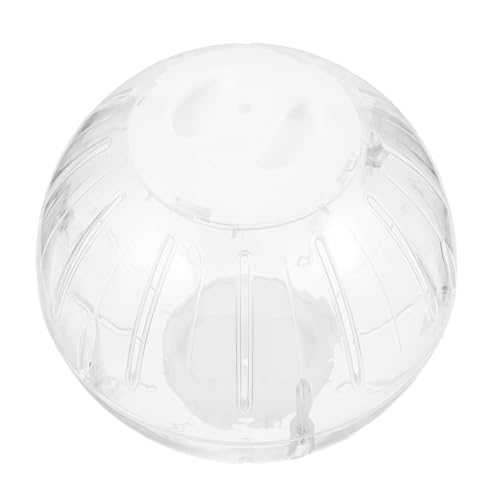 ROMISBABA Flüsterlaufrad Für Hamster Transparenter Kunststoff Spielball Vielseitig Einsetzbares Laufspielzeug Für Kleine Haustiere Geräuscharmes Rennen Leicht Zu Reinigendes von ROMISBABA