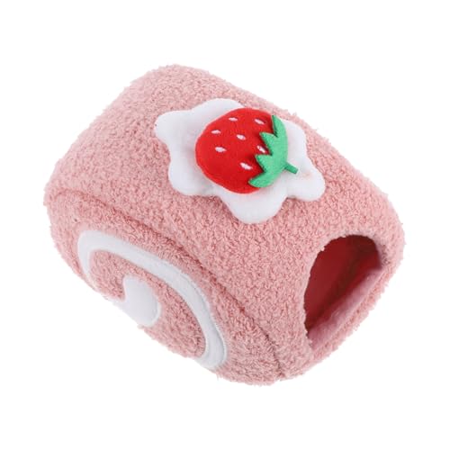 ROMISBABA Hamster Winterbett aus Baumwolle Angenehmes Versteck und Kuschelnest für Hamster und Kleine Kleintiere Multifunktionale Höhle für Hamstergehege Rosa Geeignet für Kleine Kaninchen ROMISBABA Hamster Winterbett aus Baumwolle Angenehmes Versteck und Kuschelnest für Hamster und Kleine Kleintiere Multifunktionale Höhle für Hamstergehege Rosa Geeignet für Kleine Kaninchen von ROMISBABA