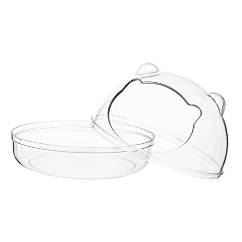 ROMISBABA Transparentes Hamster-badewannen Kleine Haustiere Abnehmbarer Duschraum Einfachen Und Beobachtung Für Sandbäder Und Tierpflege ROMISBABA Transparentes Hamster-badewannen Kleine Haustiere Abnehmbarer Duschraum Einfachen Und Beobachtung Für Sandbäder Und Tierpflege von ROMISBABA
