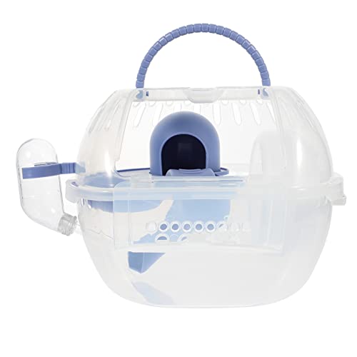 ROMISBABA Transportbox Für Kleintiere Robuster Kunststoff Für Hamster Bequemes Material Atmungsaktiv Leicht Zu Tragen von ROMISBABA