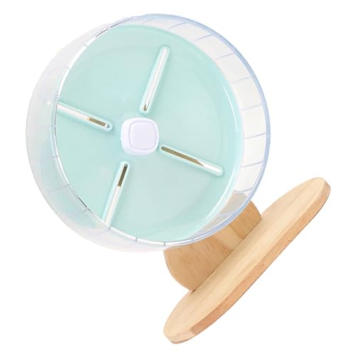 ROMISBABA Hamsterrad mit Stabilem Holzgestell Geräuscharm für Zwerghamster Chinchillas und Kleine Haustiere Fördert Bewegung und Wohlbefinden im Haushalt ROMISBABA Hamsterrad mit Stabilem Holzgestell Geräuscharm für Zwerghamster Chinchillas und Kleine Haustiere Fördert Bewegung und Wohlbefinden im Haushalt von ROMISBABA