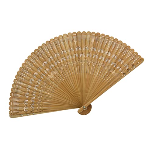 ROMISBABA Handgefertigter Faltbarer Handfächer Japanischer Stil Langlebig und Leicht Praktischer Faltfächer für Damen Geeignet für Tanz Fotoshooting und Sommerreisen von ROMISBABA