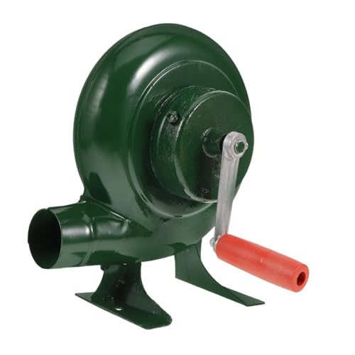 ROMISBABA Handkurbel Luftfeuergebläse aus Robustem Eisen Tragbarer Grillventilator für Outdoor Barbecue Manuell Betrieben Leicht und Praktisch für Camping und Picknick ROMISBABA Handkurbel Luftfeuergebläse aus Robustem Eisen Tragbarer Grillventilator für Outdoor Barbecue Manuell Betrieben Leicht und Praktisch für Camping und Picknick von ROMISBABA