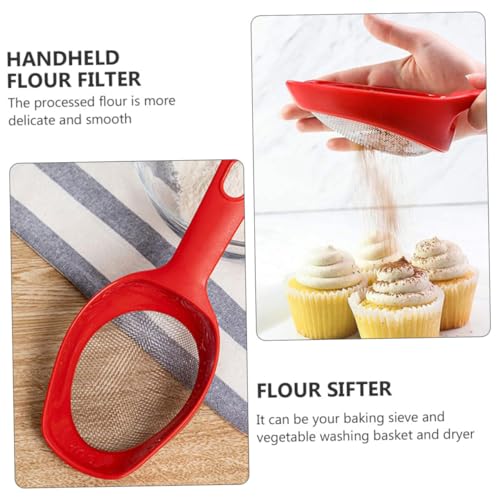 ROMISBABA Handlicher Edelstahl Mehlsieb mit Feinem Netz Integrierter Griff Vielseitig Einsetzbar zum Filtern von Mehl Puderzucker und Backpulver für Präzises Backen Küche ROMISBABA Handlicher Edelstahl Mehlsieb mit Feinem Netz Integrierter Griff Vielseitig Einsetzbar zum Filtern von Mehl Puderzucker und Backpulver für Präzises Backen Küche von ROMISBABA