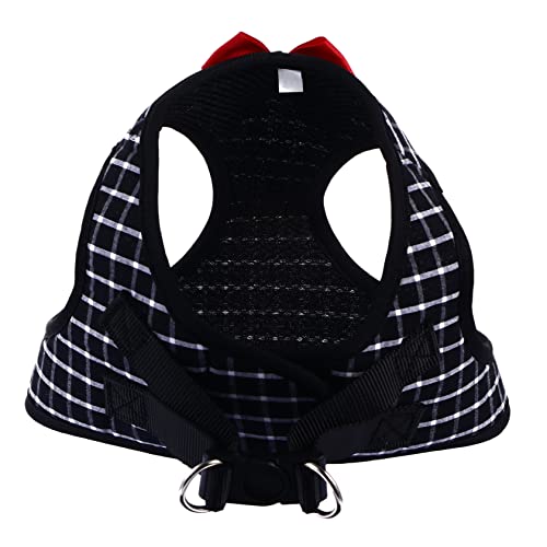 ROMISBABA Haustier-hundeset Hundeweste Hundelift Brustgurt Für Haustiere Modisches Bowknot-Design Bequem Für Haustiere von ROMISBABA
