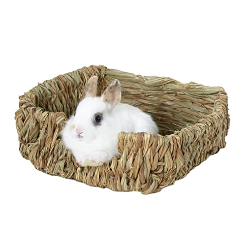 ROMISBABA Haustierbedarf Kleines Haustiergrasbett Hamsternest Bambus ROMISBABA Haustierbedarf Kleines Haustiergrasbett Hamsternest Bambus von ROMISBABA