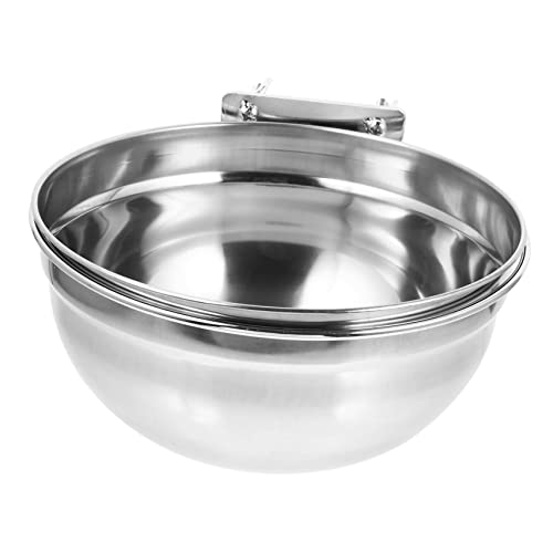 ROMISBABA Edelstahl-futternapf Hundewassernapf Verbessertes Hängedesign Für Die Kiste von ROMISBABA