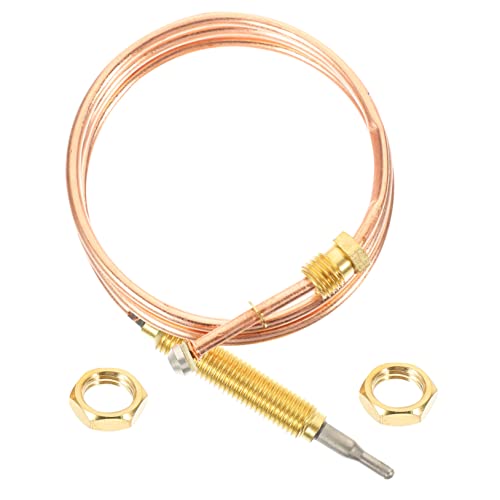 ROMISBABA Heizgerät Thermoelement Sensor Hochwertiger Thermoelement Ersatz für Gasgrill Kamin und Heizungen Rostfrei und Langlebig Einfache Installation für Sichere Temperaturüberwachung von ROMISBABA