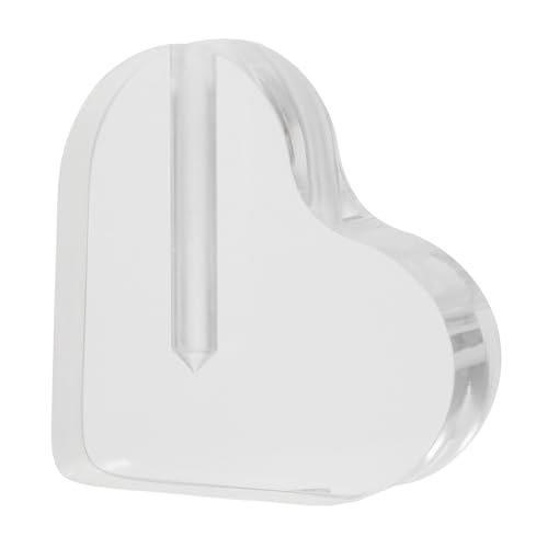 ROMISBABA Herzförmiger Acryl Rosenhalter Transparent Shelf Ständer für Einzelne Langstielige Rosen Blumen Deko Home Decoration ROMISBABA Herzförmiger Acryl Rosenhalter Transparent Shelf Ständer für Einzelne Langstielige Rosen Blumen Deko Home Decoration von ROMISBABA