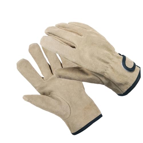 ROMISBABA Hitzebeständige Bbq Grillhandschuhe für Camping und Picknick Flexibel Leicht und Schützend aus Rindsleder für Grillen und Kochen Khaki ROMISBABA Hitzebeständige Bbq Grillhandschuhe für Camping und Picknick Flexibel Leicht und Schützend aus Rindsleder für Grillen und Kochen Khaki von ROMISBABA