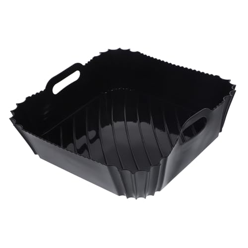 ROMISBABA Hitzebeständiger Wiederverwendbarer Silikon Airfryer Liner Kratzschutz für Heißluftfritteuse Flexibel Faltbar Antihaftbeschichtet Geeignet für Hähnchen Burger Fisch und Garnelen ROMISBABA Hitzebeständiger Wiederverwendbarer Silikon Airfryer Liner Kratzschutz für Heißluftfritteuse Flexibel Faltbar Antihaftbeschichtet Geeignet für Hähnchen Burger Fisch und Garnelen von ROMISBABA