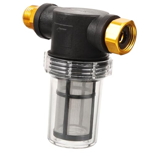 ROMISBABA Hochdruckreiniger Gartenschlauchfilter US Standard Sedimentfilter Mesh Inlet Wasserfilter für Waschen und Pumpenschutz von ROMISBABA