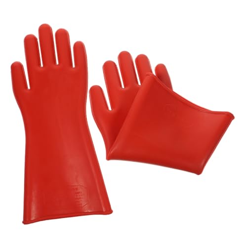 ROMISBABA Hochspannungs Isolierhandschuhe aus Robustem Gummi Elektrisch Isoliert Abriebfest und Widerstandsfähig Leichte Arbeitshandschuhe für Elektriker und Hochvolt Einsatz Komfortabel ROMISBABA Hochspannungs Isolierhandschuhe aus Robustem Gummi Elektrisch Isoliert Abriebfest und Widerstandsfähig Leichte Arbeitshandschuhe für Elektriker und Hochvolt Einsatz Komfortabel von ROMISBABA