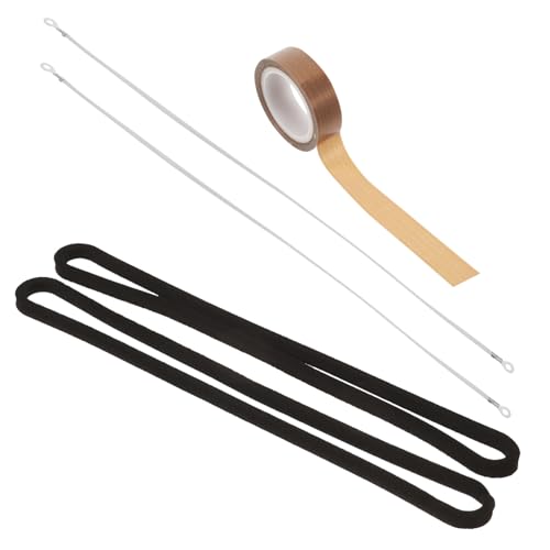 ROMISBABA Hochtemperaturbeständiges Sealer Heizdraht Ersatzset mit Schwammstreifen und Dichtungsband Kompatibel mit Vakuum versiegelungsgeräten Einfache Installation für Zufällige Farbe ROMISBABA Hochtemperaturbeständiges Sealer Heizdraht Ersatzset mit Schwammstreifen und Dichtungsband Kompatibel mit Vakuum versiegelungsgeräten Einfache Installation für Zufällige Farbe von ROMISBABA