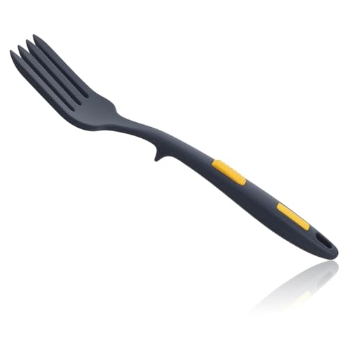 ROMISBABA Hochwertige Silikon kochgabel Leicht Küchenutensil Hitzebeständig Langlebig Praktisch für Pasta Salat und Vielseitige Küchenanwendung von ROMISBABA