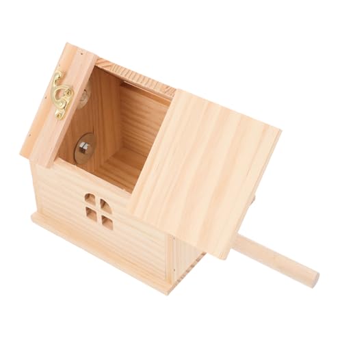 ROMISBABA Holz Nistkasten für Sittiche und Turteltauben Vogelzuchtkasten aus Massivem Holz Vielseitig als Brutnest und Brutkasten Verwendbar für Vogelhaltung und Käfige ROMISBABA Holz Nistkasten für Sittiche und Turteltauben Vogelzuchtkasten aus Massivem Holz Vielseitig als Brutnest und Brutkasten Verwendbar für Vogelhaltung und Käfige von ROMISBABA