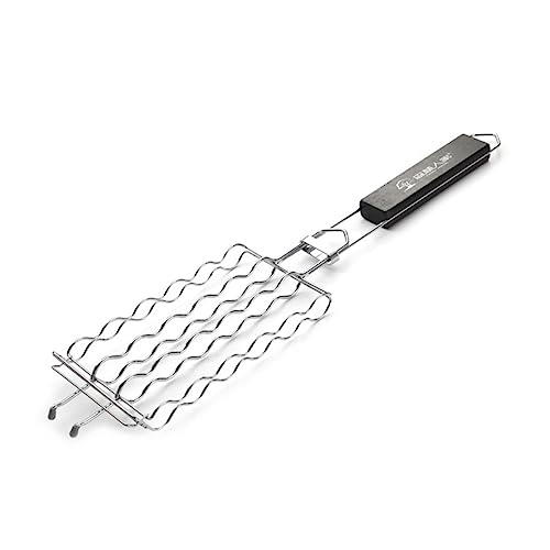 ROMISBABA Holzgriff Grillkorb Robuste Grillgitter für Gemüse und für Bbq und Outdoor Aktivitäten Einfach zu Reinigen und Langlebig ROMISBABA Holzgriff Grillkorb Robuste Grillgitter für Gemüse und für Bbq und Outdoor Aktivitäten Einfach zu Reinigen und Langlebig von ROMISBABA