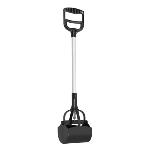 ROMISBABA Hundekotschaufel mit Langem Griff Leichter Tragbarer Kotgreifer für Hunde Praktische Haustier Kotschaufel Geeignet für Outdoor Robust und Einfach zu Bedienen Zufällige Farbe von ROMISBABA