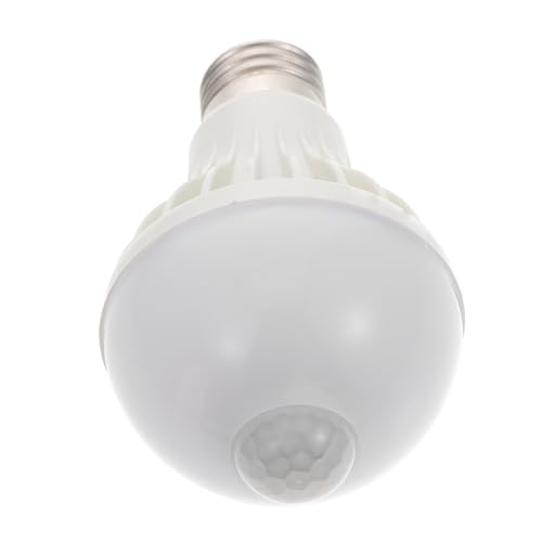 ROMISBABA Infrarot sensor LED Lampe Bewegungsmelder Glühbirne für Flur Keller Lagerraum Energiesparend Einfache Installation Augenschonendes Licht Geeignet für Innenbereiche Wie Gang und von ROMISBABA