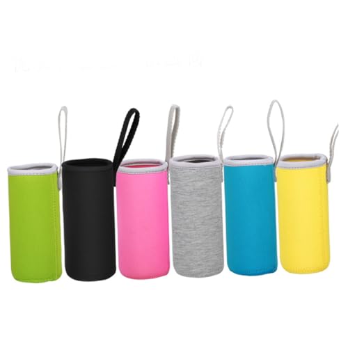ROMISBABA Isolierte Trinkflaschenhülle aus Neopren Wasserfester Leichter Flaschenschutz für Edelstahl Glas und Kunststoff Gelb Tragbare Thermobecher Tasche für Outdoor Einsatz ROMISBABA Isolierte Trinkflaschenhülle aus Neopren Wasserfester Leichter Flaschenschutz für Edelstahl Glas und Kunststoff Gelb Tragbare Thermobecher Tasche für Outdoor Einsatz von ROMISBABA