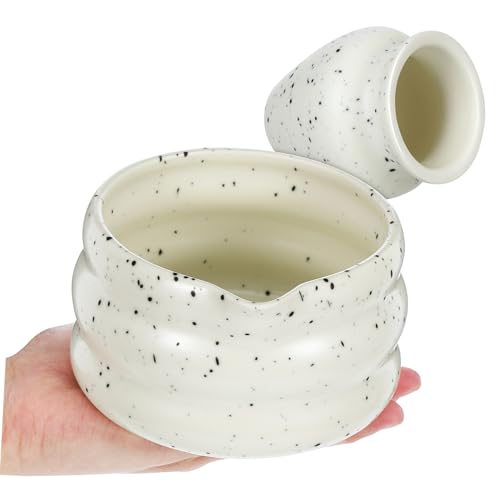 ROMISBABA Japanisches Matcha Tea Tool Set mit Handgefertigter Matcha Schale Schneebesenhalter und Stilvollem Design für Teezeremonien Geschenke für Vater und Besondere Anlässe ROMISBABA Japanisches Matcha Tea Tool Set mit Handgefertigter Matcha Schale Schneebesenhalter und Stilvollem Design für Teezeremonien Geschenke für Vater und Besondere Anlässe von ROMISBABA