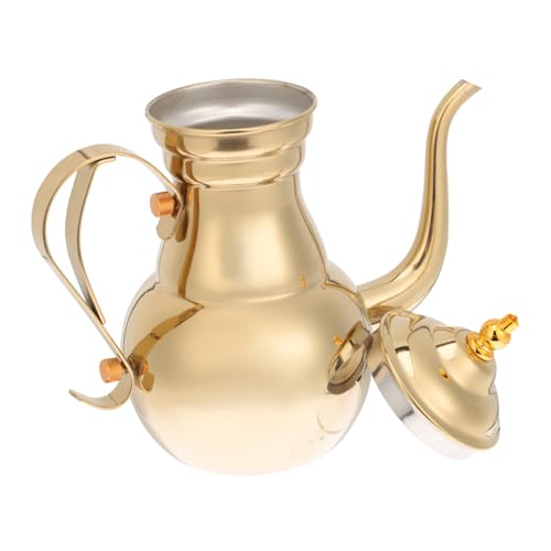 ROMISBABA Kaffee und mit Integriertem Filter Langlebig und Praktisch Arabischer Stil für Fein Gefilterten Kaffee und Tee Schlichtes Design für Ruhigen Genuss von ROMISBABA