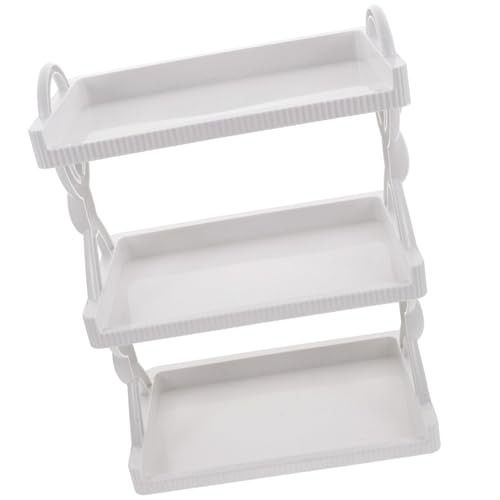 ROMISBABA Kein Bohrspeicherregal Mehrschichtiger Klebstoff-abfluss-Rack-Desktop-Organizer von ROMISBABA