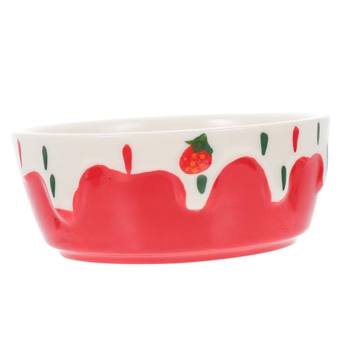 ROMISBABA Keramik Hamster Futternapf Stabile Schwere Futterschale für Meerschweinchen Kaninchen und Kleine Haustiere Bpa frei Einfach zu Reinigen und Langlebig von ROMISBABA