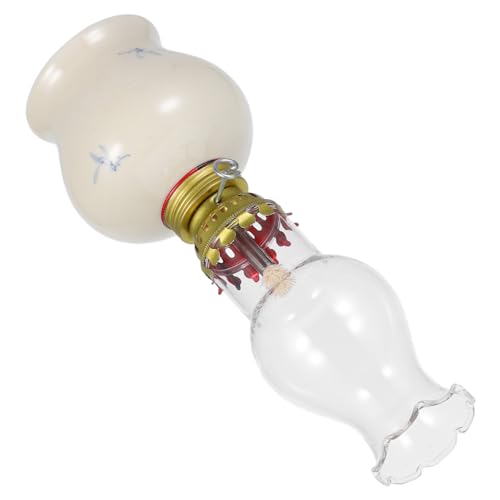 ROMISBABA Keramik Petroleumlampe Vintage Öllampe mit Verstellbarer Helligkeit Retro Öllaterne für Notbeleuchtung und Wohnraumdekoration Robust Langlebig Stilvolles Design ROMISBABA Keramik Petroleumlampe Vintage Öllampe mit Verstellbarer Helligkeit Retro Öllaterne für Notbeleuchtung und Wohnraumdekoration Robust Langlebig Stilvolles Design von ROMISBABA