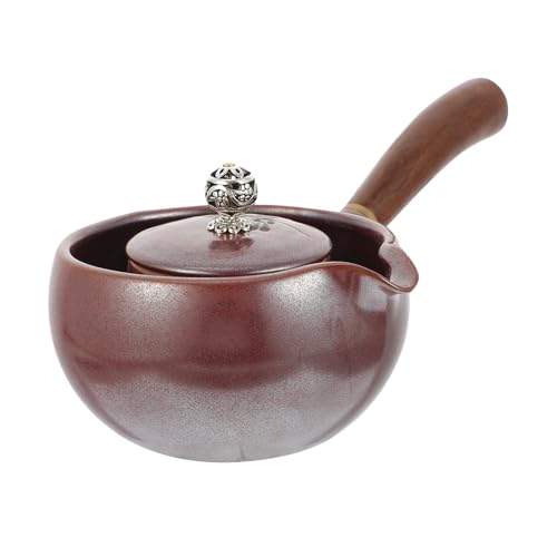 ROMISBABA Keramik Retro Stil Robuste Haushalts aus Hochwertiger Keramik Eleganter Japanischer Stil für Zuhause Teehaus und Kleine Grüne Tee Kanne in Weinrot ROMISBABA Keramik Retro Stil Robuste Haushalts aus Hochwertiger Keramik Eleganter Japanischer Stil für Zuhause Teehaus und Kleine Grüne Tee Kanne in Weinrot von ROMISBABA