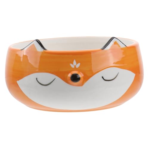 ROMISBABA Keramik Salatschale Cartoon Fuchs Mikrowellengeeignet Hochtemperaturbeständig Vielseitige Frühstücksschüssel Für Suppen Salate Nudeln Obst ROMISBABA Keramik Salatschale Cartoon Fuchs Mikrowellengeeignet Hochtemperaturbeständig Vielseitige Frühstücksschüssel Für Suppen Salate Nudeln Obst von ROMISBABA
