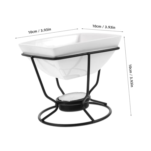 ROMISBABA Keramik Schokoladen Schmelzofen Fondue mit Gleichmäßiger Wärmeverteilung für Schokolade Käse Butter Schmelzen Backen Kochen Küchenwerkzeug ROMISBABA Keramik Schokoladen Schmelzofen Fondue mit Gleichmäßiger Wärmeverteilung für Schokolade Käse Butter Schmelzen Backen Kochen Küchenwerkzeug von ROMISBABA