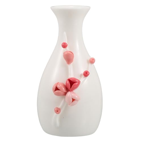 ROMISBABA Keramik Vase Handgefertigt Einzigartiges Design Vielseitiger Blumentopf Wohn und Bürodekoration für Wohnwagen Tischdeko Boho Stil von ROMISBABA