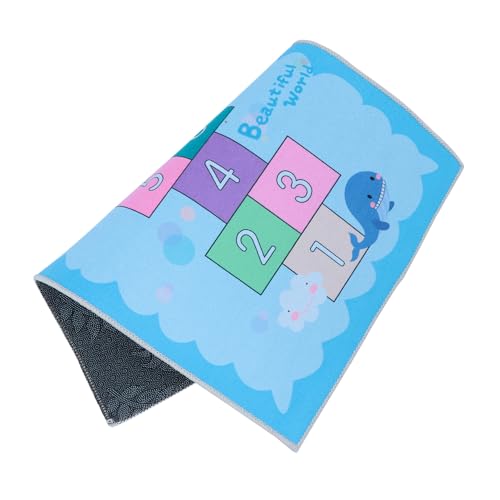 ROMISBABA Kinderzimmer Teppich Spielmatte rutschfest Weicher Hopscotch Bodenmatte für Jungen Mädchen Dekorativer Kinderteppich für Schlafzimmer und Spielzimmer Langlebiges Material ROMISBABA Kinderzimmer Teppich Spielmatte rutschfest Weicher Hopscotch Bodenmatte für Jungen Mädchen Dekorativer Kinderteppich für Schlafzimmer und Spielzimmer Langlebiges Material von ROMISBABA