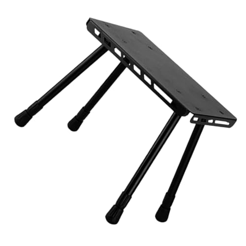ROMISBABA Klappbarer Campingtisch für Outdoor Aktivitäten Tragbarer Picknicktisch Robustem Eisen Faltbar für Camping Wandern Grillen Reisen von ROMISBABA