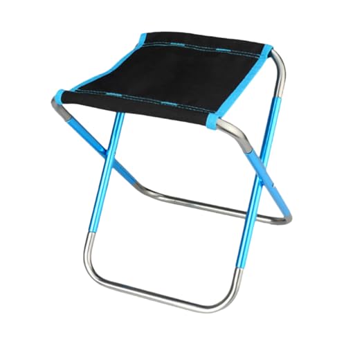 ROMISBABA Klappbarer Outdoor Faltsitz Klein Blau Bequemer Campinghocker mit Tragetasche Leichter Faltbarer Angel und Strandstuhl Vielseitiger Campingzubehör für Wandern BBQ Garten und ROMISBABA Klappbarer Outdoor Faltsitz Klein Blau Bequemer Campinghocker mit Tragetasche Leichter Faltbarer Angel und Strandstuhl Vielseitiger Campingzubehör für Wandern BBQ Garten und von ROMISBABA