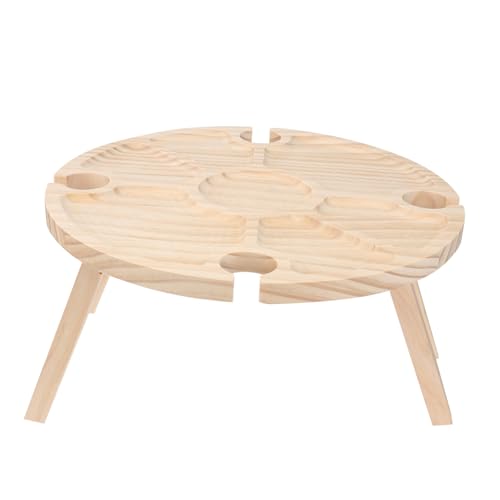 ROMISBABA Klappbarer Picknicktisch Tragbar Faltbar Outdoor Weintisch Garten Strand Campingtisch für Camping und ROMISBABA Klappbarer Picknicktisch Tragbar Faltbar Outdoor Weintisch Garten Strand Campingtisch für Camping und von ROMISBABA