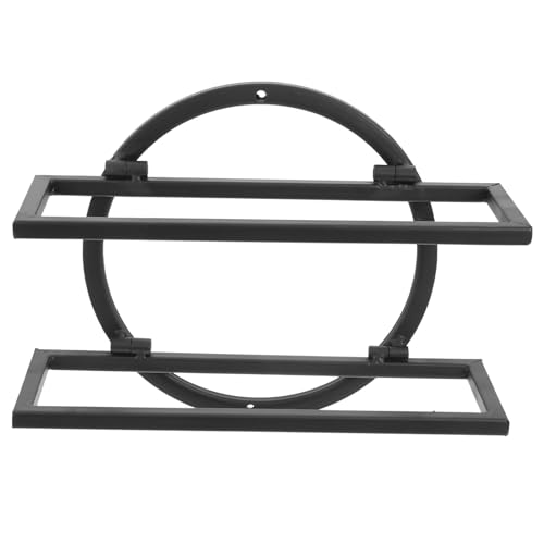 ROMISBABA Klappbares Weinregal Wandhalterung aus Platzsparendes Modernes Flaschenregal für Küche und Bar Einfach zu Montieren Vielseitig für Zuhause und Restaurant Geeignet von ROMISBABA