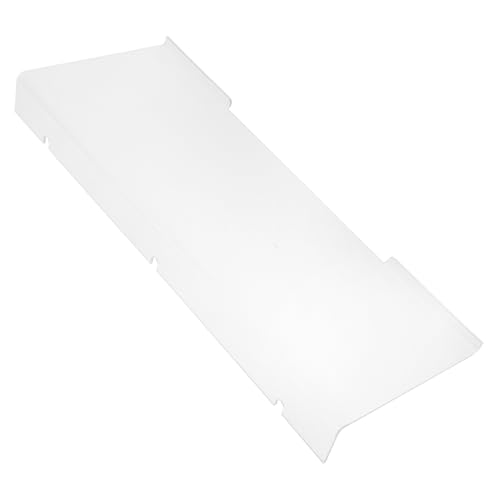 ROMISBABA Klarer Acryl Tastaturständer Geneigtes Design für Einfaches Tippen Universeller Erhöhter Keyboard Halter Transparenter Computer Tastaturhalter für Schreibtisch Zubehör von ROMISBABA