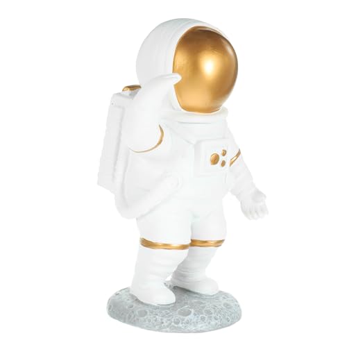 ROMISBABA Kleine Resin Astronaut Skulptur Spaceman Dekofigur für Kinderzimmer Schreibtisch Wohnzimmer Moderne Raumfahrer Kunsthandwerk ROMISBABA Kleine Resin Astronaut Skulptur Spaceman Dekofigur für Kinderzimmer Schreibtisch Wohnzimmer Moderne Raumfahrer Kunsthandwerk von ROMISBABA