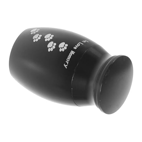 ROMISBABA Kleine Tierurne aus Langlebiger Legierung mit Fest Verschließbarem Deckel Kompakt und Tragbar für Katzen und Hundeasche Erinnerungsstück für Haustierasche Sicher Aufbewahren von ROMISBABA