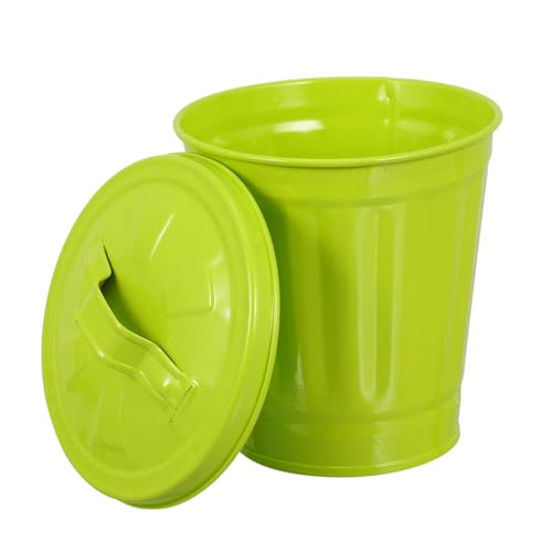 ROMISBABA Kleiner Desktop Mülleimer aus Robustem mit Deckel Multifunktionaler Praktischer Abfallbehälter für Wohnzimmer Schlafzimmer Büro Stilvoll und Langlebig für Tisch und Schreibtisch ROMISBABA Kleiner Desktop Mülleimer aus Robustem mit Deckel Multifunktionaler Praktischer Abfallbehälter für Wohnzimmer Schlafzimmer Büro Stilvoll und Langlebig für Tisch und Schreibtisch von ROMISBABA