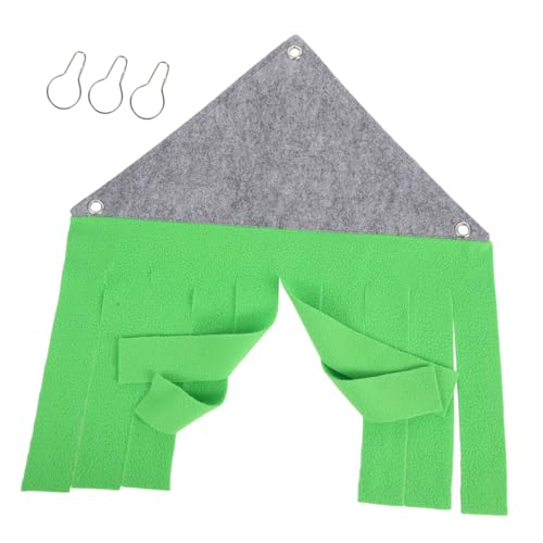 ROMISBABA Kleintier Hängematte und Versteck Haus für Hamster Ratten Kaninchen Chinchilla mit Zahnpflegefunktion Spielhaus für Kleine Haustiere zur Stressreduktion und Beschäftigung in von ROMISBABA