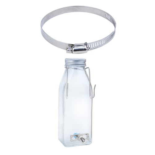 ROMISBABA Kleintier Trinkflasche Hängend Leicht zu Befüllen Leckagefrei Für Kaninchen Hamster Meerschweinchen Sittiche Geeignet ROMISBABA Kleintier Trinkflasche Hängend Leicht zu Befüllen Leckagefrei Für Kaninchen Hamster Meerschweinchen Sittiche Geeignet von ROMISBABA