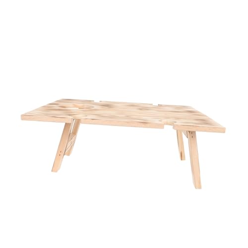 ROMISBABA Kompakter Klappbarer Holz Campingtisch Tragbarer Picknick Gartentisch für Outdoor Garten Balkon mit Einfachem Faltmechanismus ROMISBABA Kompakter Klappbarer Holz Campingtisch Tragbarer Picknick Gartentisch für Outdoor Garten Balkon mit Einfachem Faltmechanismus von ROMISBABA