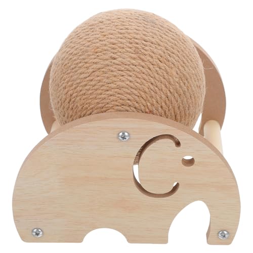 ROMISBABA Kratzball aus Sisal mit Stabilem Holzrahmen Interaktives Katzenspielzeug für Kätzchen und Kleine Haustiere Platzsparend Natürliches Kratzvergnügen für Indoor Katzen Nagelpflege ROMISBABA Kratzball aus Sisal mit Stabilem Holzrahmen Interaktives Katzenspielzeug für Kätzchen und Kleine Haustiere Platzsparend Natürliches Kratzvergnügen für Indoor Katzen Nagelpflege von ROMISBABA