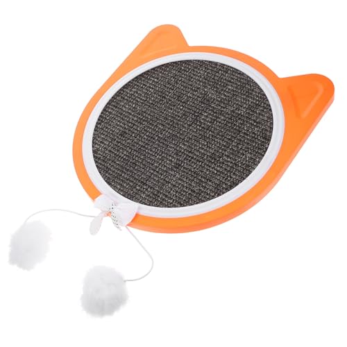ROMISBABA Kratzbrett für Katzen aus Robustem Sisal Kratzmatte Krallenpflege Fördert Aktivität und Schützt Möbel für Wohnungskatzen und Gesundes Kratzverhalten Zufällige Zufällige Farbe von ROMISBABA